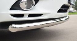 16 299 р. Одинарная защита переднего бампера диаметром 63 мм SLITKOFF INFINITI JX35 (2012-2014)  с доставкой в г. Вологда. Увеличить фотографию 3
