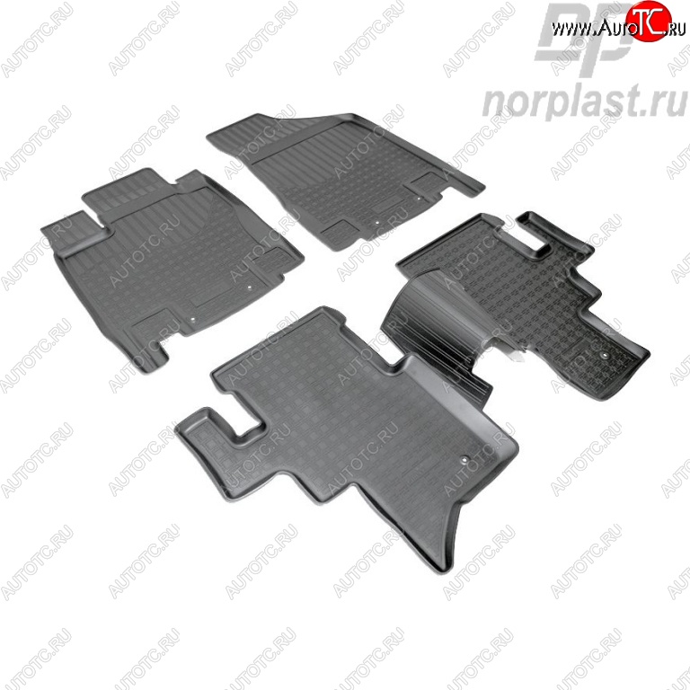 2 799 р. Комплект салонных ковриков Norplast INFINITI JX35 (2012-2014)  с доставкой в г. Вологда
