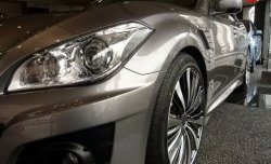 52 749 р. Передний бампер Impul INFINITI M (2010-2014) (Без карбоновых вставок, Неокрашенный)  с доставкой в г. Вологда. Увеличить фотографию 2