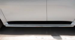 16 549 р. Защита порогов из круглой трубы диаметром 42 мм SLITKOFF INFINITI QX80 Z62 1-ый рестайлинг (2014-2018)  с доставкой в г. Вологда. Увеличить фотографию 2