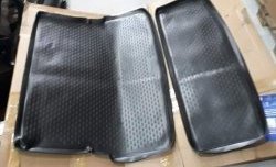 2 999 р. Комплект ковриков в багажник Element (полиуретан, 2 шт.) INFINITI QX56 JA60 дорестайлинг (2004-2007) (черный)  с доставкой в г. Вологда. Увеличить фотографию 4