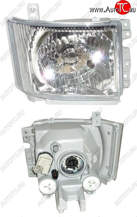 3 799 р. Правая фара SAT Isuzu Elf (NPR75)  дорестайлинг (2006-2014)  с доставкой в г. Вологда