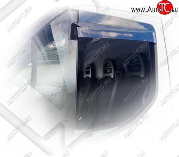 1 759 р. Дефлектора окон CA-Plastic Iveco Daily фургон (2014-2019) (Classic полупрозрачный)  с доставкой в г. Вологда