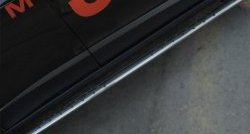 16 649 р. Защита порогов с круглыми вставками для ног (Trailhawk, нержавейка 75x42 мм) Russtal Jeep Cherokee KL дорестайлинг (2014-2017)  с доставкой в г. Вологда. Увеличить фотографию 2