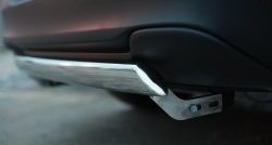 11 599 р. Защита заднего бампера (Ø75x42 мм, нержавейка) Russtal Jeep Cherokee KL дорестайлинг (2014-2017)  с доставкой в г. Вологда. Увеличить фотографию 4
