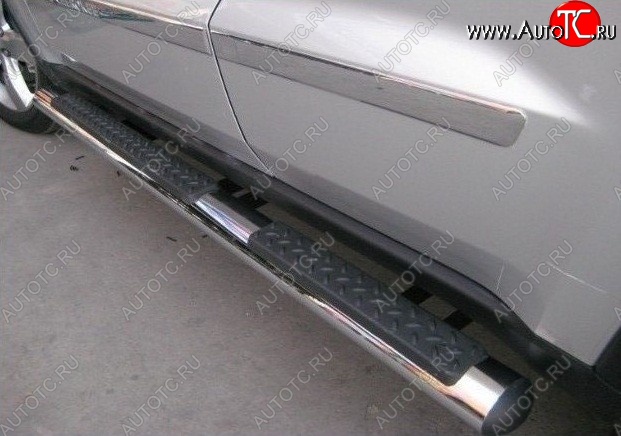 9 999 р. Пороги Original Design Chrome Jeep Grand Cherokee WK2 дорестайлинг (2010-2013)  с доставкой в г. Вологда