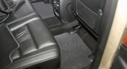 2 699 р. Коврики в салон Element 4 шт. (текстиль) Jeep Grand Cherokee WK2 дорестайлинг (2010-2013)  с доставкой в г. Вологда. Увеличить фотографию 2