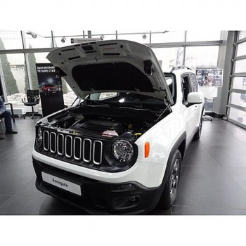 Упоры капота Russtal Jeep Renegade 1 BU дорестайлинг (2014-2020)