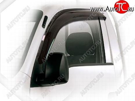 1 999 р. Дефлектора окон CA-Plastiс KIA Bongo 4 PU дорестайлинг (2004-2012) (Classic прозрачный, Без хром молдингов)  с доставкой в г. Вологда