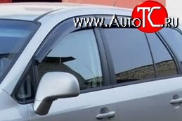 999 р. Комплект дефлекторов окон (ветровиков) 4 шт. Russtal KIA Carens UN (2006-2013)  с доставкой в г. Вологда