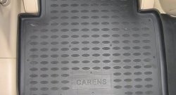 1 214 р. Коврики в салон Element 4 шт. (полиуретан) (АКПП) KIA Carens UN (2006-2013)  с доставкой в г. Вологда. Увеличить фотографию 4