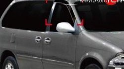 1 249 р. Дефлектора окон Avtoclover KIA Carnival VQ минивэн рестайлинг (2010-2014)  с доставкой в г. Вологда. Увеличить фотографию 2