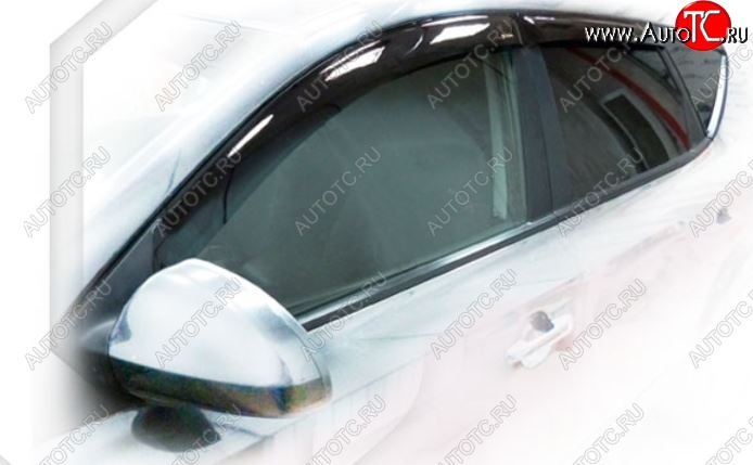 1 999 р. Дефлектора окон CA-Plastic KIA Ceed 1 ED дорестайлинг, хэтчбэк 5 дв. (2006-2010) (Classic полупрозрачный)  с доставкой в г. Вологда