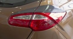 1 249 р. Реснички на фонари RA KIA Ceed 2 JD рестайлинг, хэтчбэк (2015-2018) (Поверхность глянец (под окраску), Неокрашенные)  с доставкой в г. Вологда. Увеличить фотографию 6