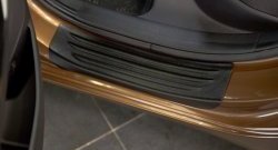 1 999 р. Накладки на порожки автомобиля (рестайлинг, хетчбек) RA KIA Ceed 2 JD рестайлинг, хэтчбэк (2015-2018)  с доставкой в г. Вологда. Увеличить фотографию 3