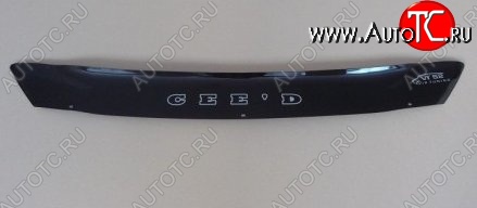 999 р. Дефлектор капота Russtal (короткий) KIA Ceed 1 ED рестайлинг, хэтчбэк 5 дв. (2010-2012)  с доставкой в г. Вологда
