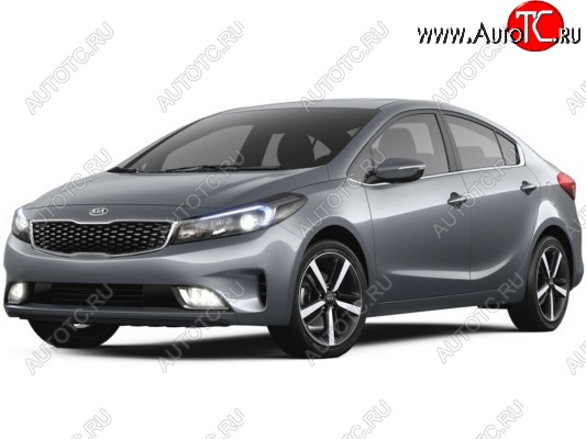 3 499 р. Передний бампер JORDEN KIA Cerato 3 YD рестайлинг седан (2016-2019) (Неокрашенный)  с доставкой в г. Вологда