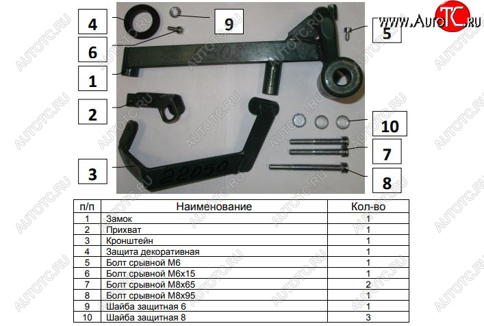 6 299 р. Замок КПП FORTUS (AT+) KIA Cerato 4 BD дорестайлинг, хэтчбэк (2018-2021)  с доставкой в г. Вологда