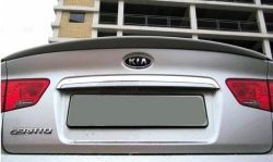 4 949 р. Лип спойлер Lip KIA Cerato 1 LD хэтчбэк (2004-2007) (Неокрашенный)  с доставкой в г. Вологда. Увеличить фотографию 2