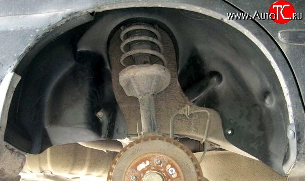 944 р. Задний левый подкрылок NovLine KIA Cerato 1 LD седан дорестайлинг (2003-2007)  с доставкой в г. Вологда
