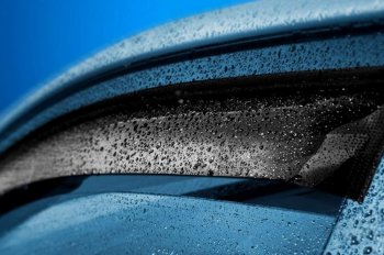 1 539 р. Дефлектора окон REIN (накладные) KIA Cerato 2 TD седан (2008-2013)  с доставкой в г. Вологда. Увеличить фотографию 4