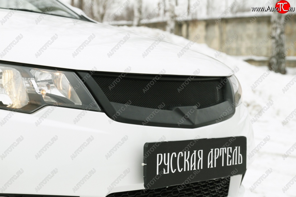 4 199 р. Решётка радиатора (Forte) RA  KIA Cerato  2 TD (2008-2013) седан (Поверхность глянец (под окраску), Неокрашенная)  с доставкой в г. Вологда
