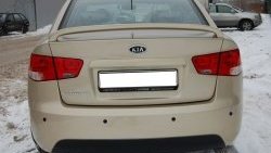 2 549 р. Спойлер GT Dynamics KIA Cerato 2 TD седан (2008-2013) (Неокрашенный)  с доставкой в г. Вологда. Увеличить фотографию 2