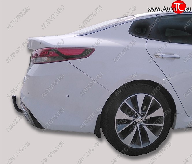 7 499 р. Фаркоп Лидер Плюс KIA Optima JF седан рестайлинг (2018-2020) (Без электропакета)  с доставкой в г. Вологда