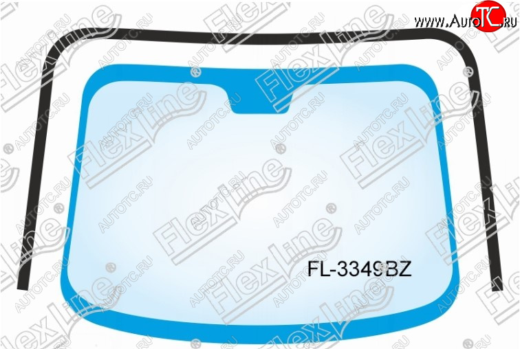 1 759 р. Молдинг лобового стекла FlexLine KIA Optima 3 TF дорестайлинг седан (2010-2013)  с доставкой в г. Вологда