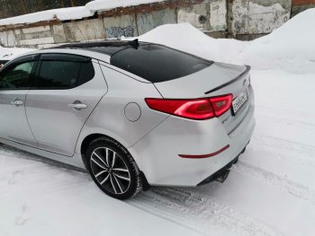 3 399 р. Лип спойлер АВТОКРАТ KIA Optima 3 TF рестайлинг седан (2013-2016) (Неокрашенный)  с доставкой в г. Вологда. Увеличить фотографию 3