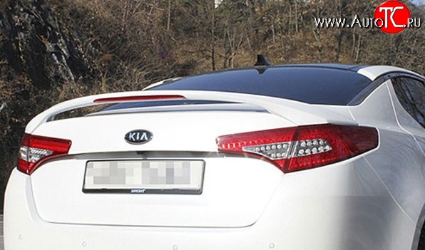 5 999 р. Спойлер M-VRS KIA Optima 3 TF рестайлинг седан (2013-2016) (Неокрашенный)  с доставкой в г. Вологда