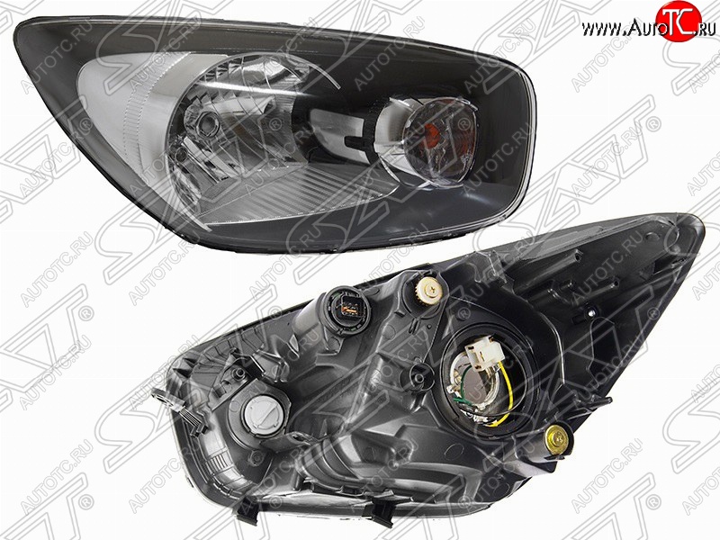 4 999 р. Правая передняя фара SAT KIA Picanto 2 TA хэтчбэк 3 дв. дорестайлинг (2011-2015)  с доставкой в г. Вологда