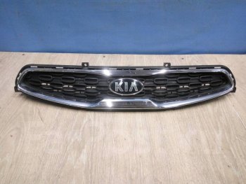 1 699 р. Решетка радиатора SPARD KIA Picanto 2 TA хэтчбэк 5 дв. дорестайлинг (2011-2015) (Неокрашенная)  с доставкой в г. Вологда. Увеличить фотографию 2
