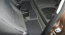 2 024 р. Коврик в салони Element 5 шт. (текстиль) (3 дв.) KIA Picanto 2 TA хэтчбэк 3 дв. дорестайлинг (2011-2015)  с доставкой в г. Вологда. Увеличить фотографию 3