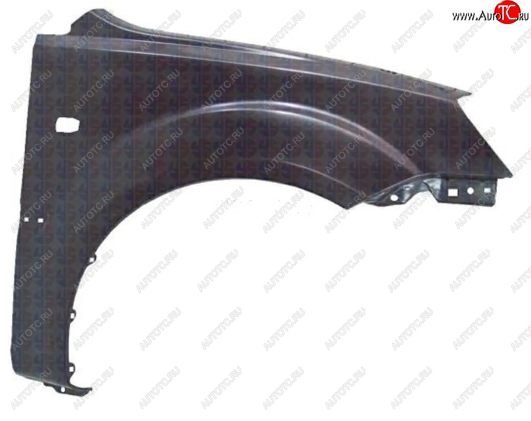 5 499 р. Переднее правое крыло GORDON KIA Rio 2 JB дорестайлинг седан (2005-2009) (неокрашенное)  с доставкой в г. Вологда