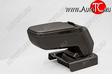 3 199 р. Подлокотник (RUS) Armster 2 KIA Rio 3 QB рестайлинг седан (2015-2017) (BLACK)  с доставкой в г. Вологда