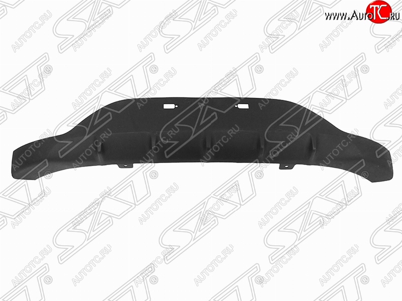 2 599 р. Накладка заднего бампера SAT (нижняя часть, RUSSIAN TYPE) KIA Rio 3 QB хэтчбек 5 дв. рестайлинг (2015-2017) (Неокрашенная)  с доставкой в г. Вологда