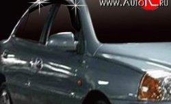1 139 р. Дефлектора окон Avtoclover KIA Rio 3 QB дорестайлинг седан (2011-2015)  с доставкой в г. Вологда. Увеличить фотографию 3