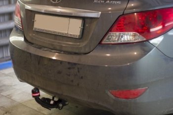 9 699 р. Фаркоп Bosal-Oris. (тип шара A) Hyundai Solaris HCR седан дорестайлинг (2017-2020)  с доставкой в г. Вологда. Увеличить фотографию 2