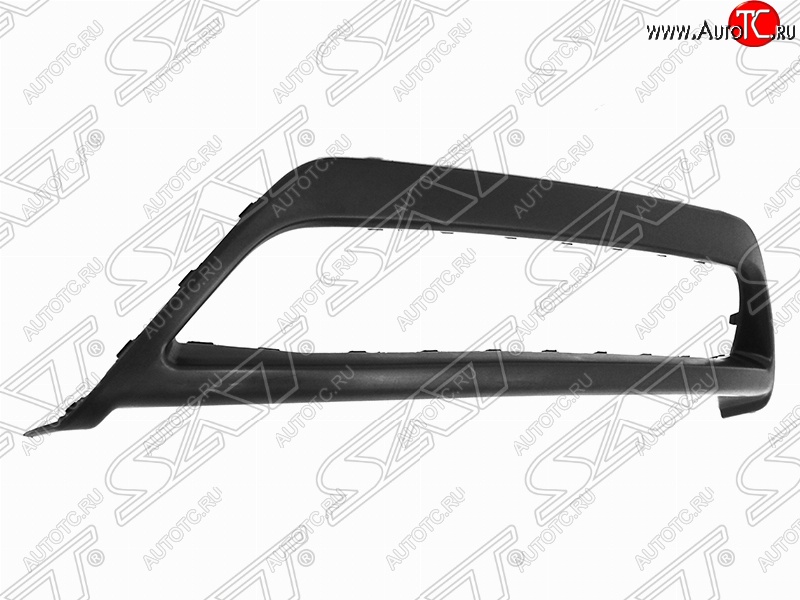 1 039 р. Молдинг на передний бампер SAT  KIA Rio  2 JB (2009-2011) рестайлинг седан, рестайлинг, хэтчбэк 5 дв. (Неокрашенный)  с доставкой в г. Вологда