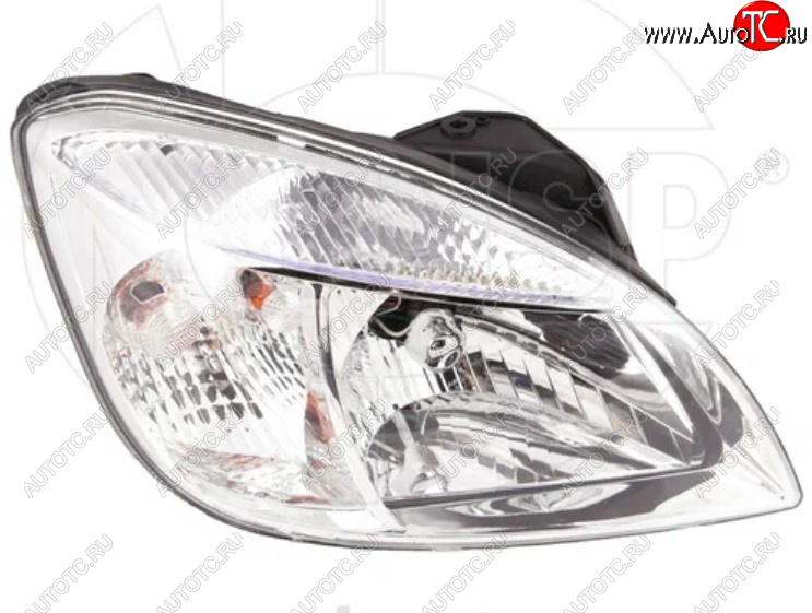 5 799 р. Фара передняя правая (хром) NSP KIA Rio 2 JB дорестайлинг седан (2005-2009)  с доставкой в г. Вологда