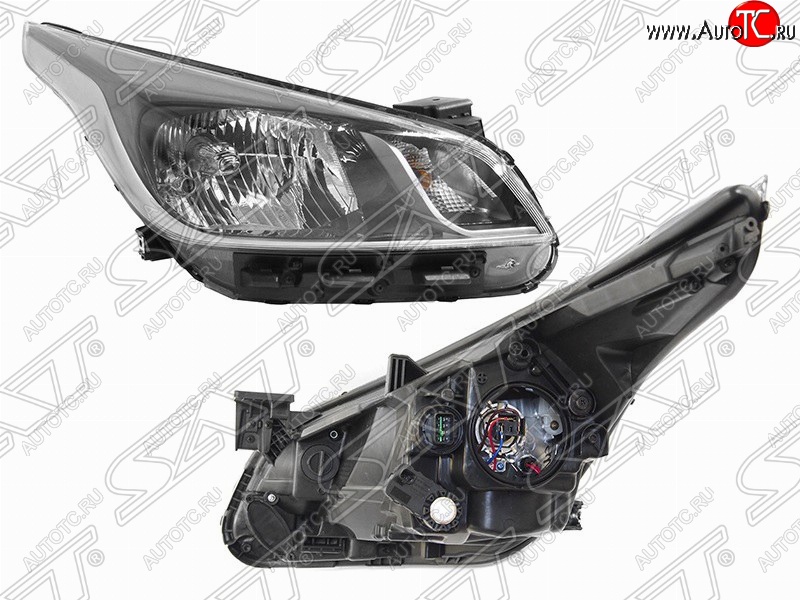 4 699 р. Правая фара передняя SAT KIA Rio 4 FB дорестайлинг седан (2016-2020)  с доставкой в г. Вологда