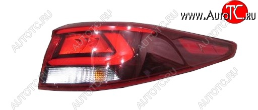 32 999 р. Правый фонарь задний внешний Original (диодный) KIA Rio 4 FB дорестайлинг седан (2016-2020)  с доставкой в г. Вологда