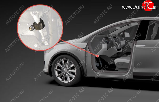 10 199 р. Замок рулевого вала FORTUS (штыревой) KIA Sorento UM/Prime дорестайлинг (2014-2018) (Вал d 20)  с доставкой в г. Вологда
