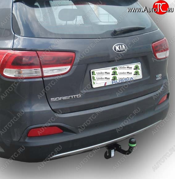 7 499 р. Фаркоп (дизель) Лидер Плюс. KIA Sorento UM/Prime дорестайлинг (2014-2018) (Без электропакета)  с доставкой в г. Вологда