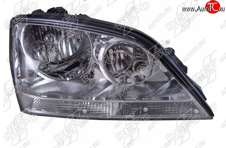8 949 р. Правая передняя фара DEPO KIA Sorento BL дорестайлинг (2002-2006)  с доставкой в г. Вологда