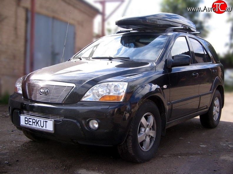 5 299 р. Декоративная вставка решетки радиатора Berkut KIA Sorento BL рестайлинг (2006-2010)  с доставкой в г. Вологда