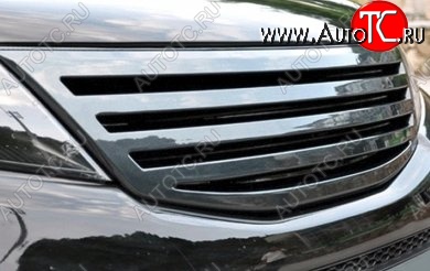 6 899 р. Решётка радиатора CT v1 KIA Sorento XM дорестайлинг (2009-2012) (Неокрашенная)  с доставкой в г. Вологда