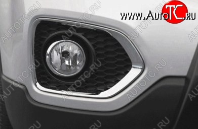 5 949 р. Накладки на вставки под противотуманные фары и задние отражатели СТ KIA Sorento XM дорестайлинг (2009-2012)  с доставкой в г. Вологда