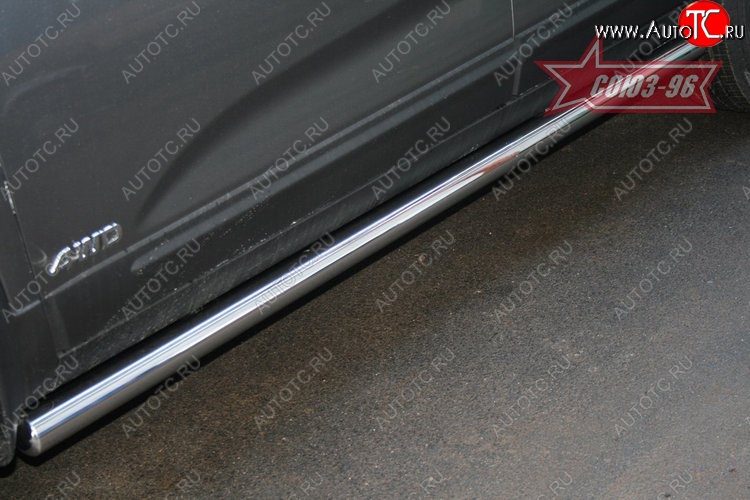 2 999 р. Защита порогов Souz-96 (d60) KIA Sorento XM рестайлинг (2012-2015)  с доставкой в г. Вологда